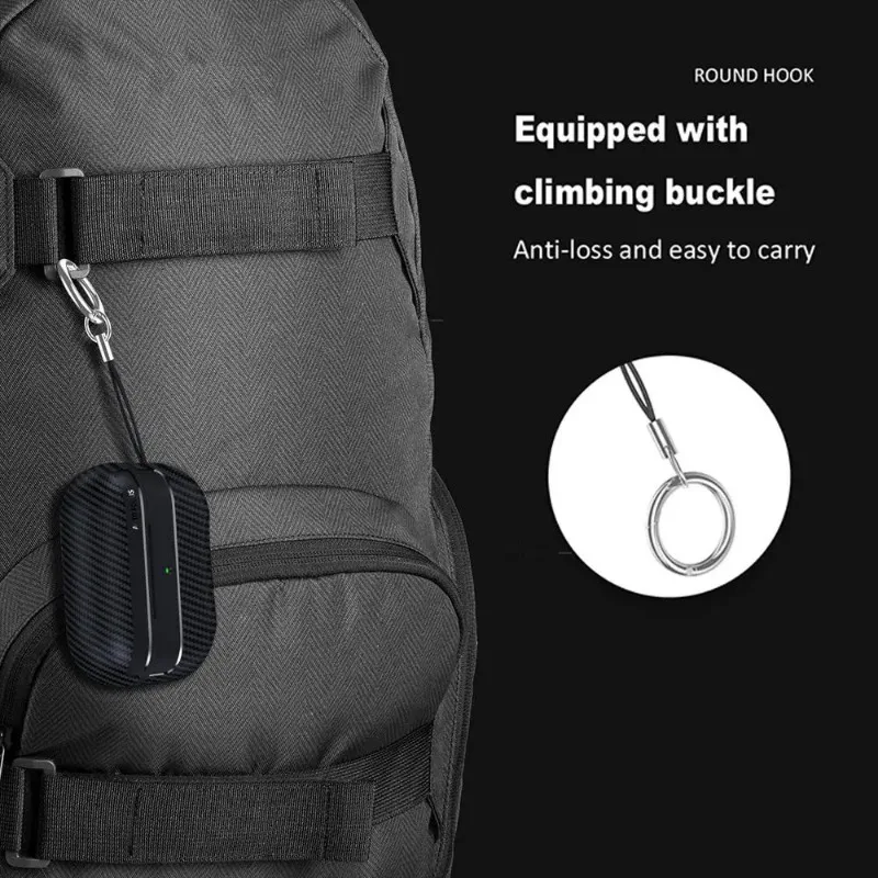 สําหรับ Airpods Pro 2 คาร์บอนไฟเบอร์หูฟังสําหรับ Apple สําหรับ AirPods Pro 3 Third Generation pro 2 usb c กล่องพร้อมตะขอ