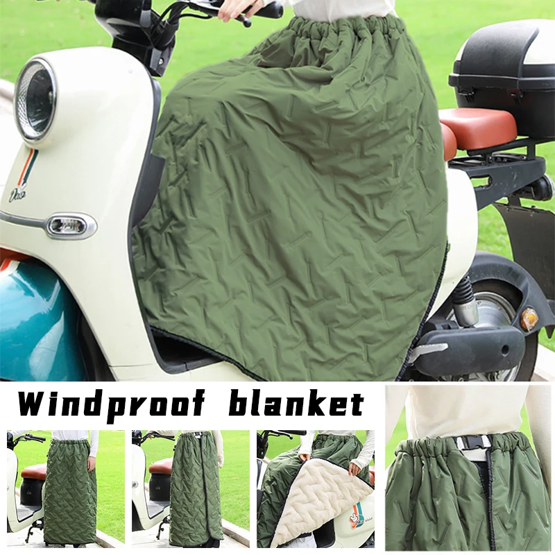 

Scooters Leg Cover Knee Blanket Warmer Windproof Motorcycle Winterization Winter Warmer Thermal Blanket Leg Warmers Quilt