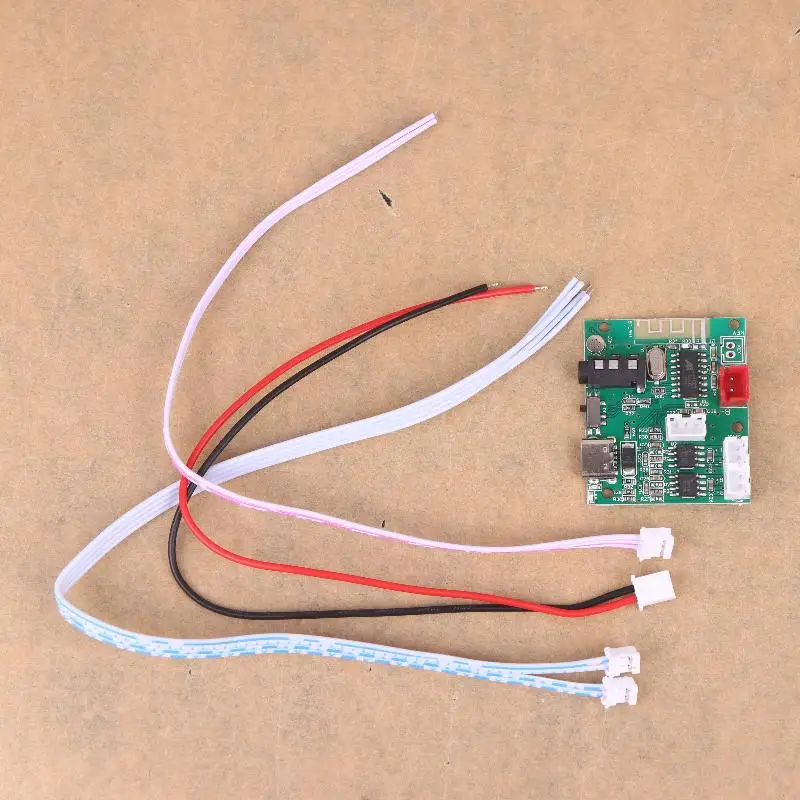1Pc Multifunction Speaker DIY 5.2 BT Module 5V 5W+5WTWS Power Amplifier Board 3.5AUX Wireless PCBA Board