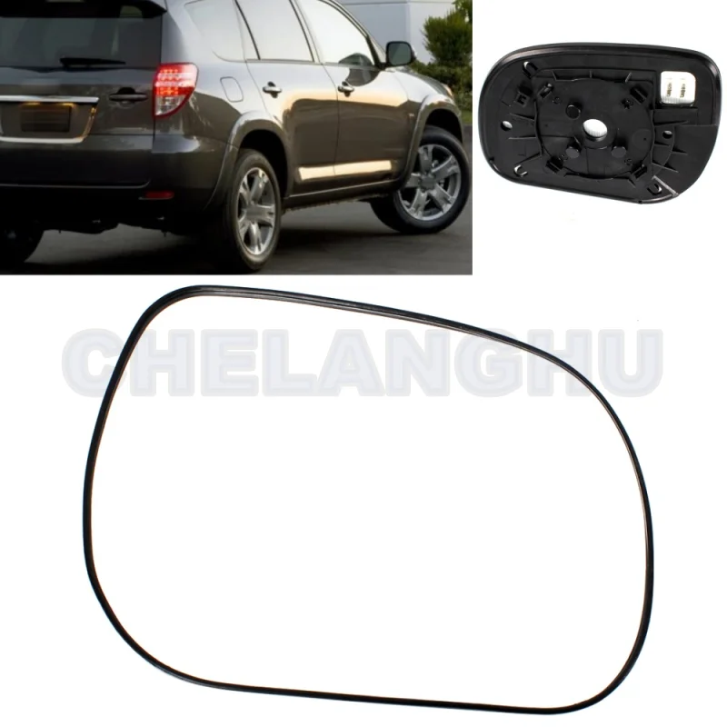 Rear view Mirror Glass For Toyota RAV4 2006 2007 2008 2009 2010 2011 2012 Right Side With Heated 87931-42880 car acesssories