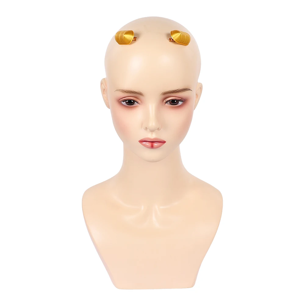 Fancy Dress Anime Bizarre Adventure Bruno Bucciarati Gold Hair Clip Cosplay For Women Hair Decor Woman Accessories Halloween