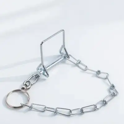 

Heavy Duty Trailer Safety Chain Galvanized Long Coupler Hitch Lock Shaft Farm Tractor Detachment Prevention Durable Weather