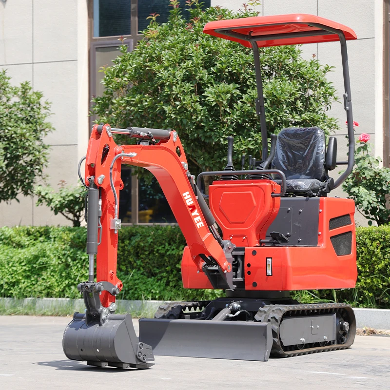 Micro digging small household digging micro agricultural small excavator engineering multi-function can be customized