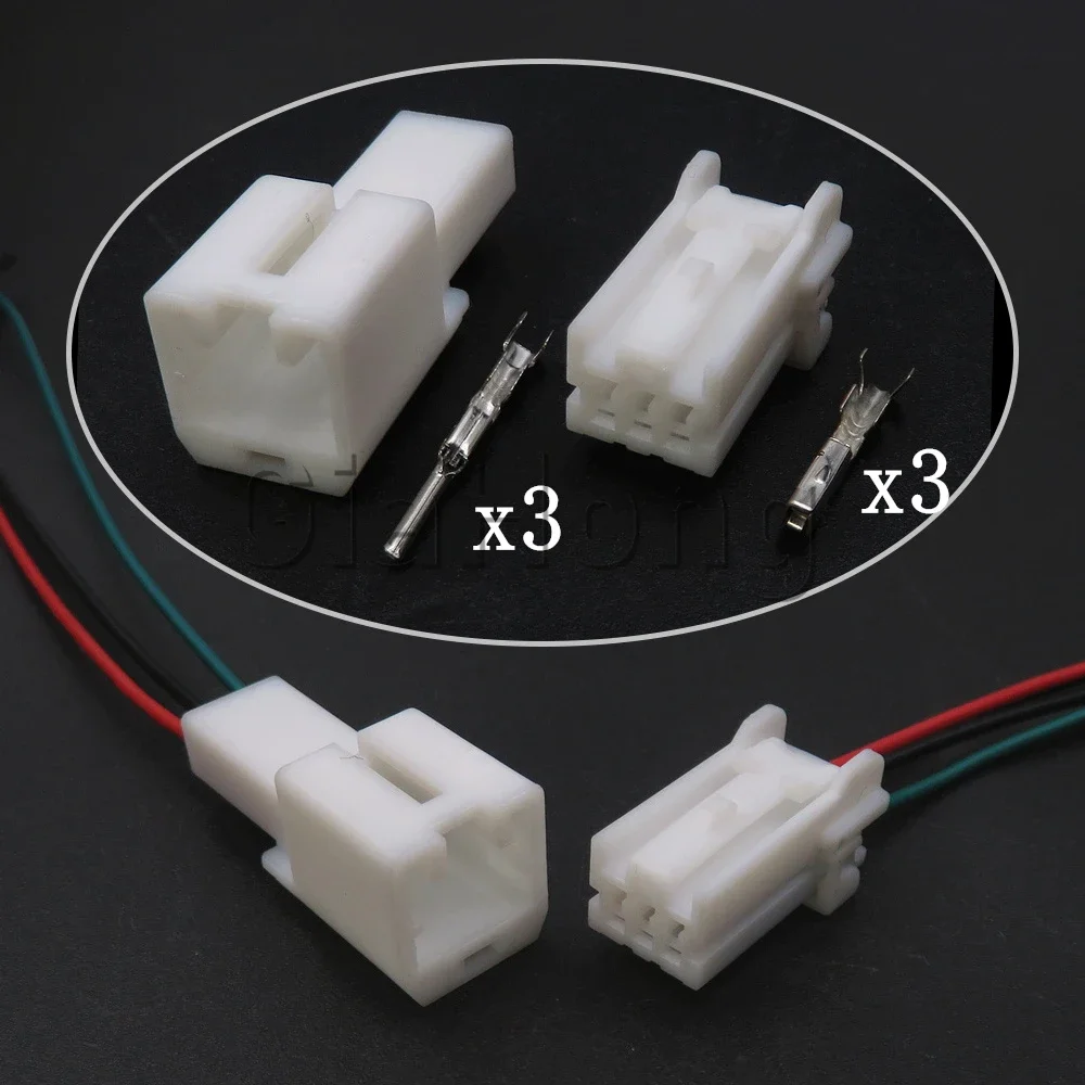 

1 Set 3 Ways 7283-5974 Wire Connector 72829-5974 AC Assembly Car CableSocket MG652993 Auto Reading Light Automatic Switch