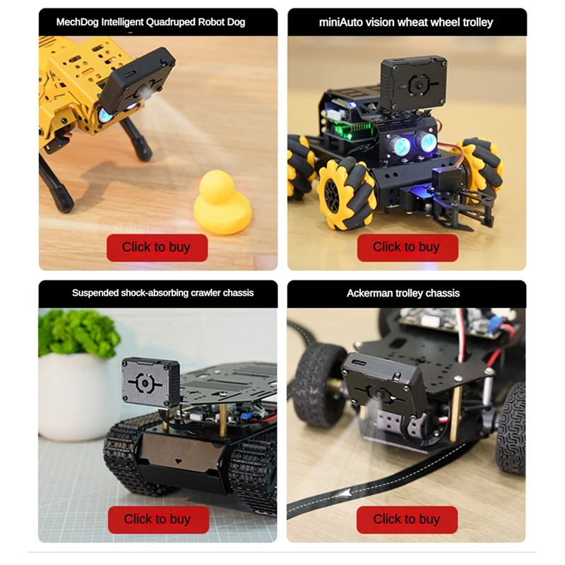 Módulo de cámara A45F-Wifi, transmisión de imagen de ESP32-S3 para Robot ROS, carrito de coche, Sensor de reconocimiento Visual AI, cámara de visión
