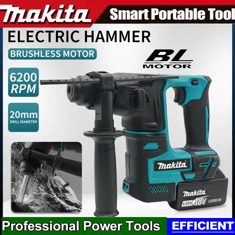 marteau-perforateur-sans-fil-makita-marteau-electrique-sans-fil-batterie-au-lithium-18v-perceuses-sans-fil-makita-outils-electriques-18v