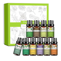 PHATOIL 10pcs Essential Oil Set-10ml Pure Natural Aromatherapy Oils for Diffuser,Massage,Spa,DIY Soap Crafts & Home Fragrance