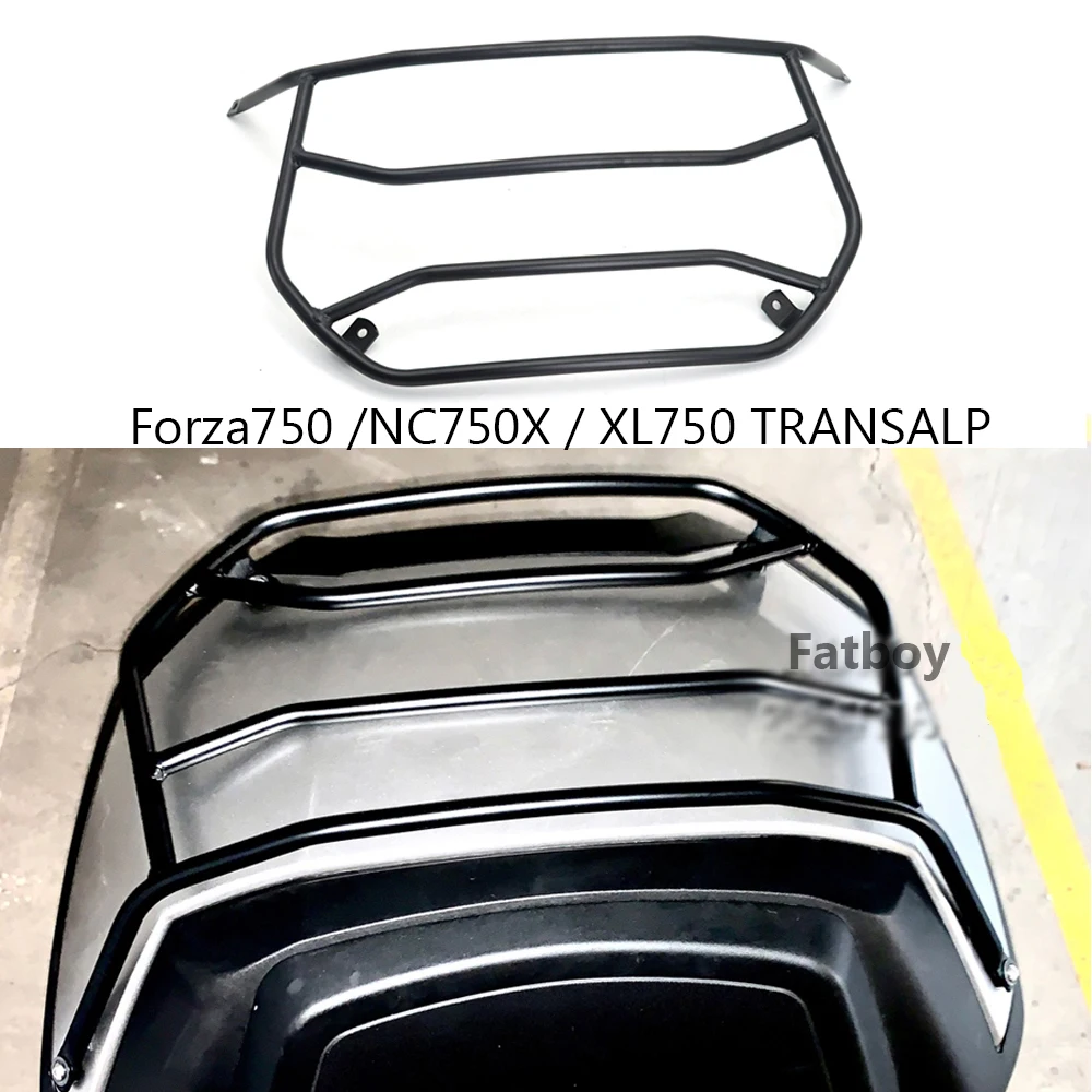 

Аксессуары для мотоциклов XL750 TRANSALP 2023, задняя подставка для багажа, черная подставка для HONDA FORZA750 2021 NC750X 2022