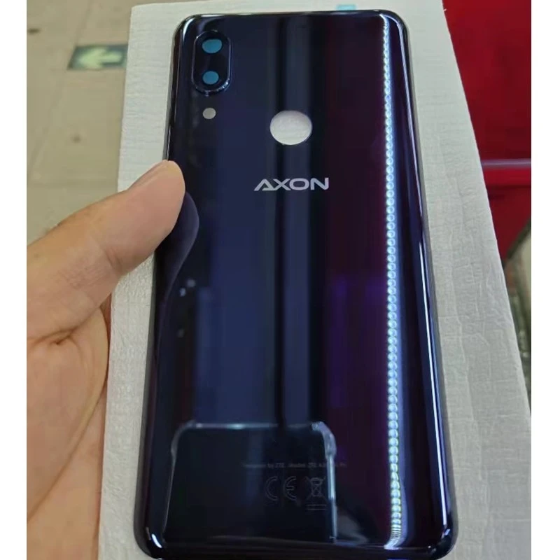 New Battery Back Cover For ZTE Axon 9 Pro A2019 Axon9 Pro A2019g Housing Door Rear Case with Camera Frame Glass Lens