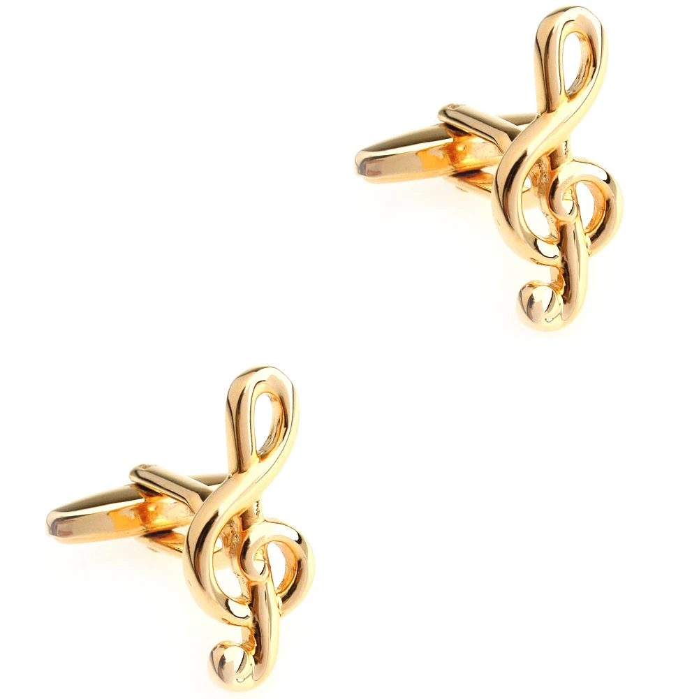 4 Styles TZG Fashion Music Cufflinks Men Cuff Links Note 1 Pair Fashionable