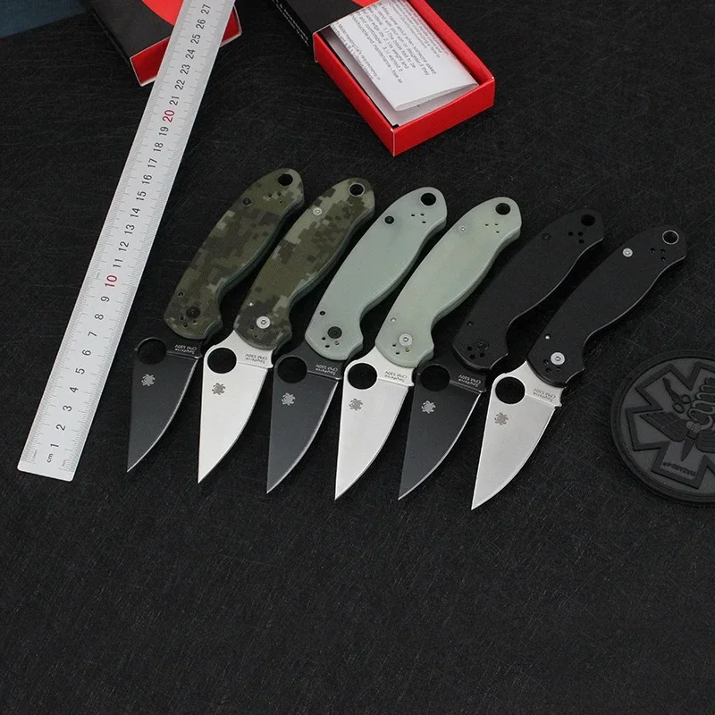 New Outdoor Compact and Portable Defensive Tactical Folding Knife Outdoor Small Knife Multi Functional and Multi Scenario Use