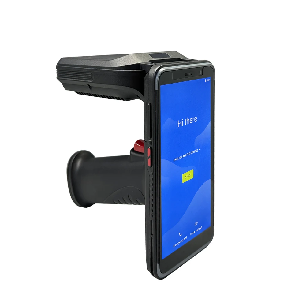 RAKINDA S80 UHF Android 11 جهاز المساعد الشخصي الرقمي المحمول القوي مع قارئ UHF RFID ذاكرة كبيرة للتطبيقات الطبية والصحة