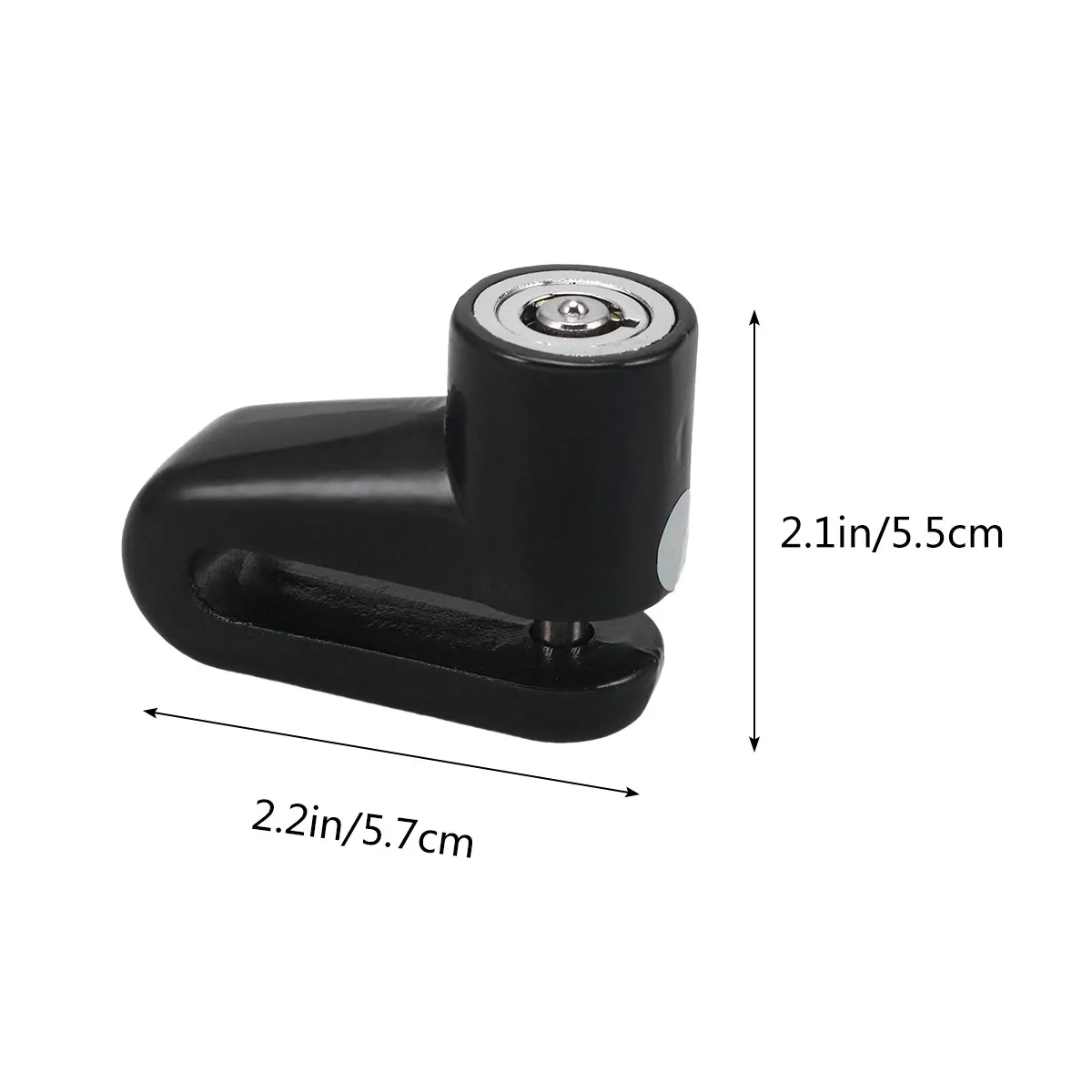 Anti Theft Disc Brake Lock for Motorcycle Scooter Bicycle Lock Heavy Duty Metal Build Locking view 2