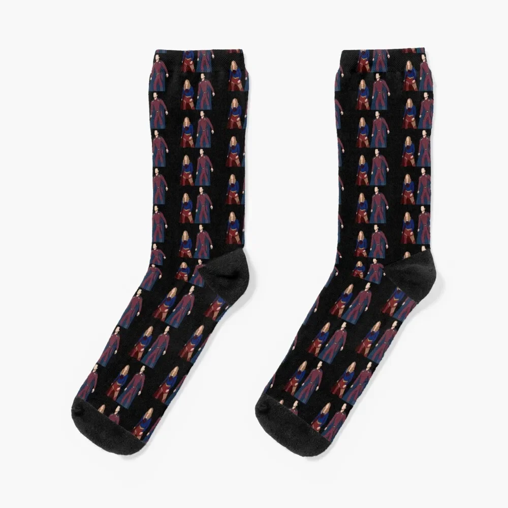 Karamel-Chaussettes rétro anti-ALD pour femmes et garçons, chaussettes d'hiver pour enfants, football, basket-ball