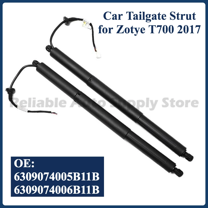 

1 Pair of Car Tailgate Strut OE 6309074005B11B 6309074006B11B Trunk Electric Tailgate Strut for Zotye T700 2017