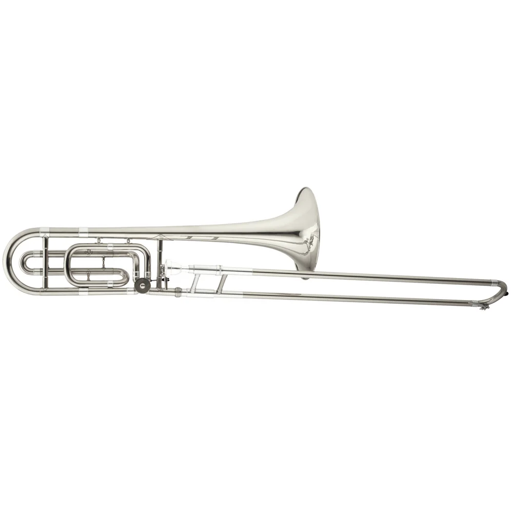 High Grade Tuning  Slide Tone Bb  F   Tenor Trombone Nickel Plated