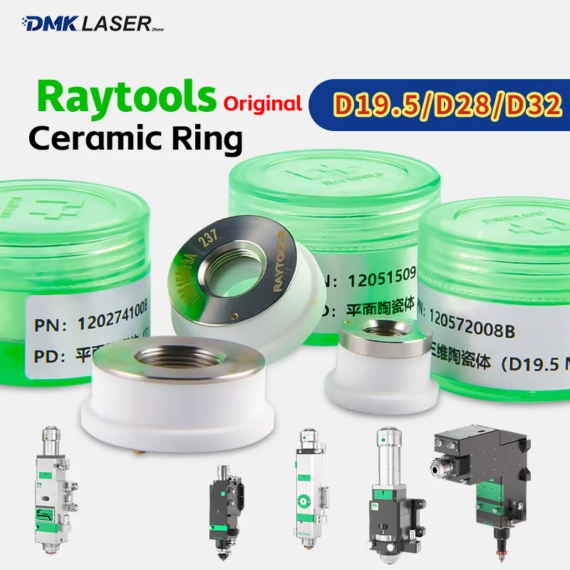 Raytools Original/OEM corte láser anillo de cerámica soporte de conector de boquilla D28 D32 D19.5 D21.4 cuerpo de cerámica para BM110 BMH114 BS06K