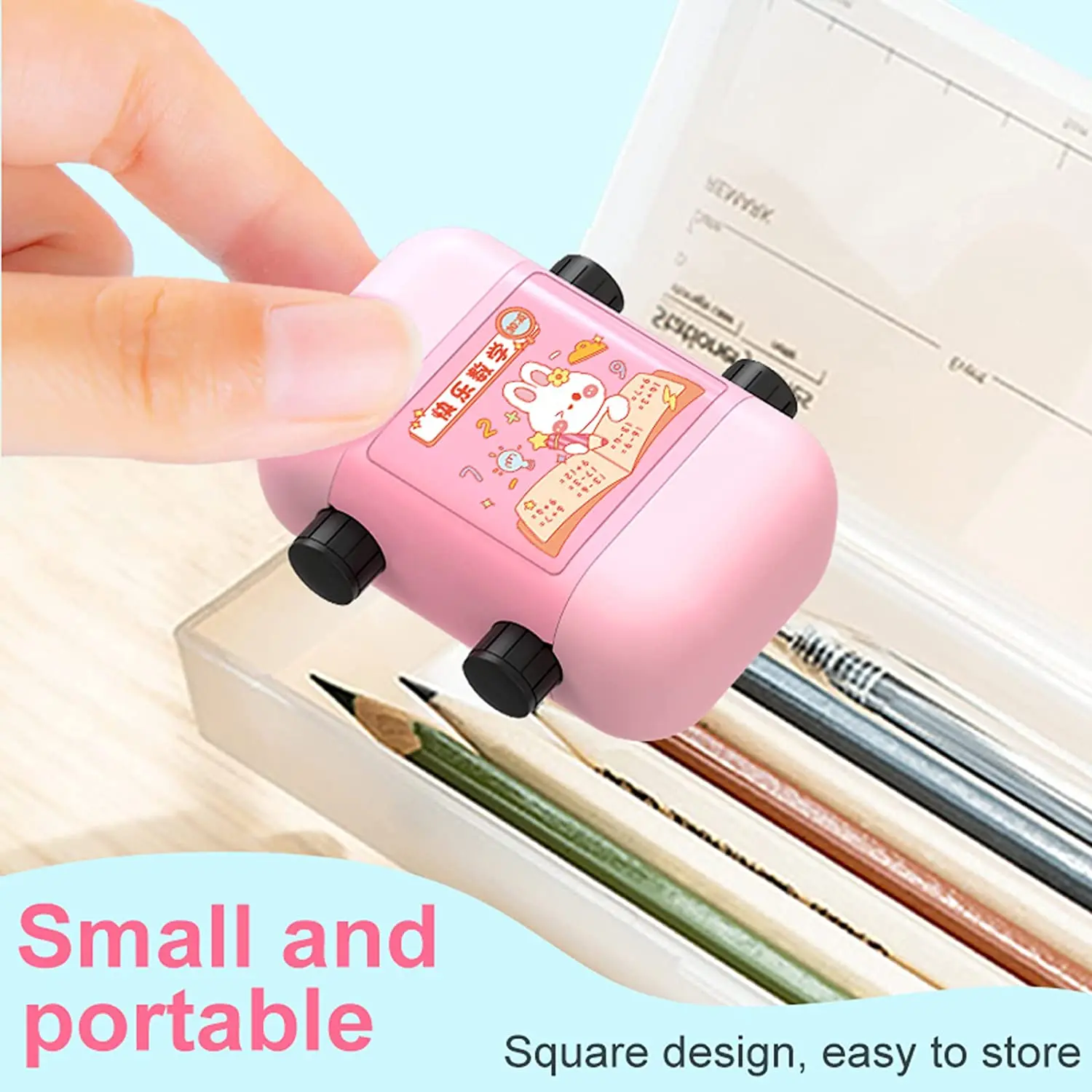 Math Roller Stamp Smart Stamps for Math Problems Roller Digital Teaching Stamp Math Stamp Roller Math Practice Question Maker