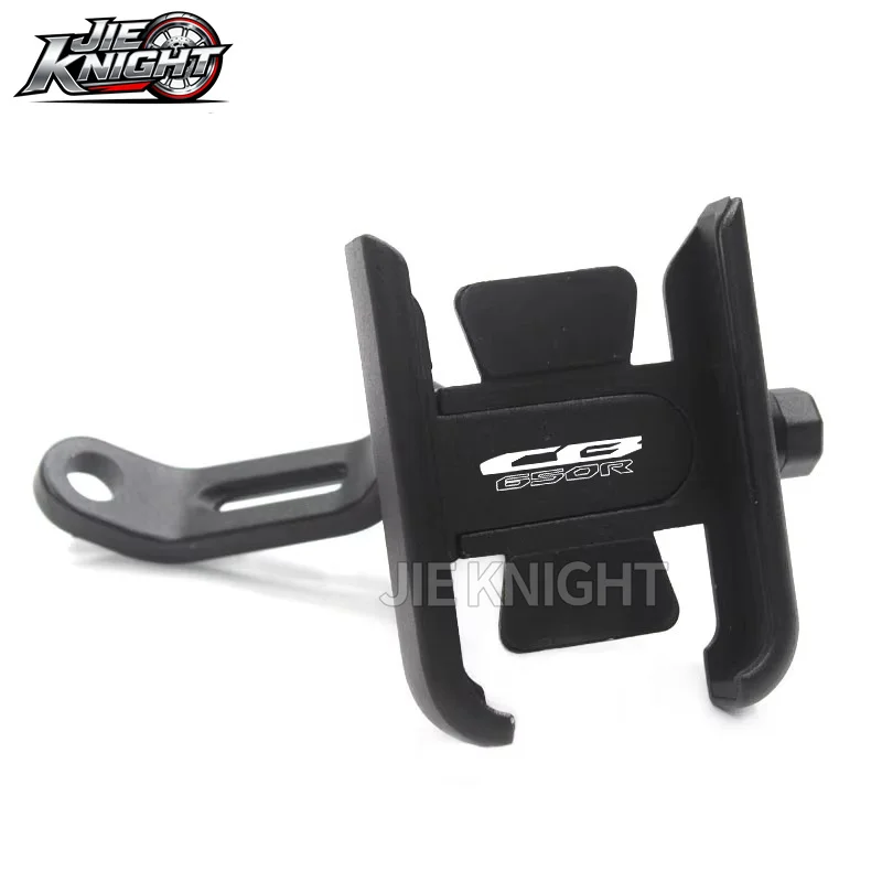Motorcycle CNC Handlebar Mirror Mobile Phone Bracket GPS Stand Holder For CB650R CBR650R CB CBR 650R 650 R 2021 2022 2023