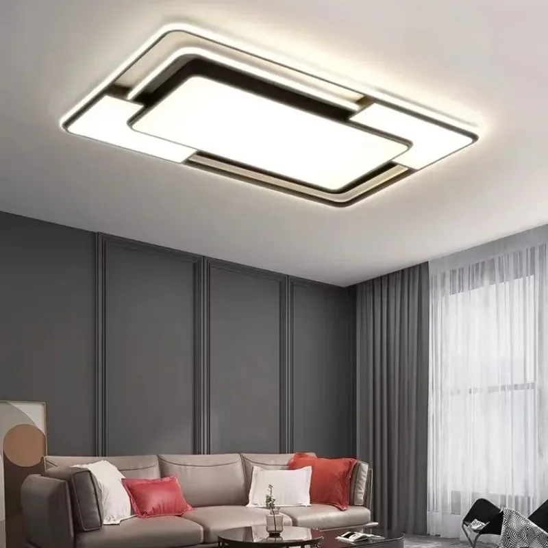 Imagem -02 - Simples e Atmosférica Luz Principal Led Combinação Moderna para Teto do Quarto Casa Inteira Sala de Estar Novo 2024