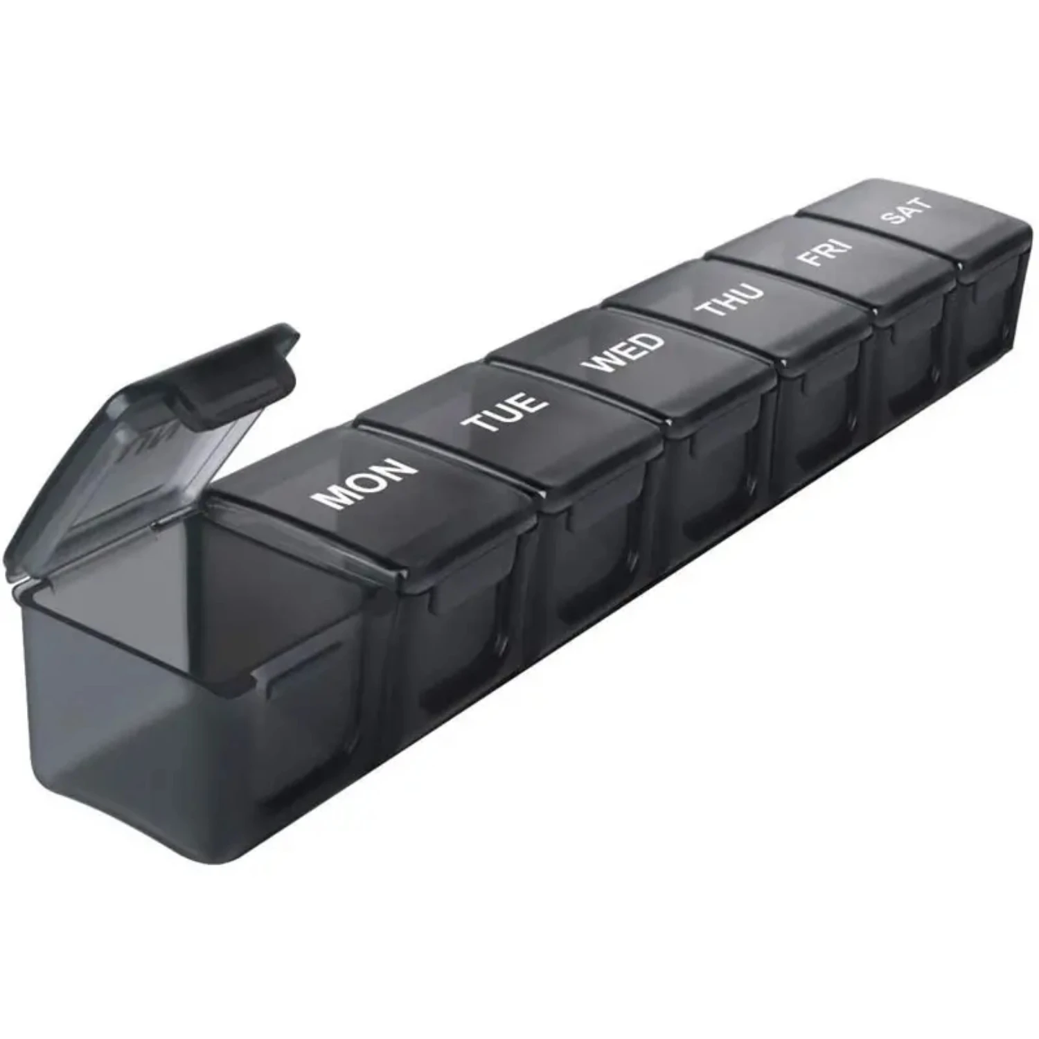 Portable Weekly Pill Organizer for Supplements