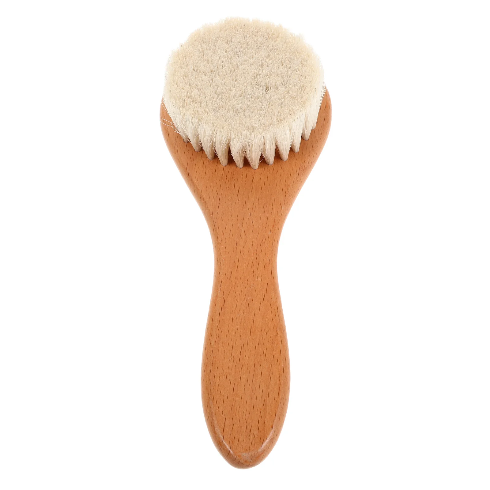 

Wood Baby Hair Brush Soft Wool Bristles Infant Scalp Care Bath Brush Grooming Toddler Hairbrush Scalp Massager Exfoliating