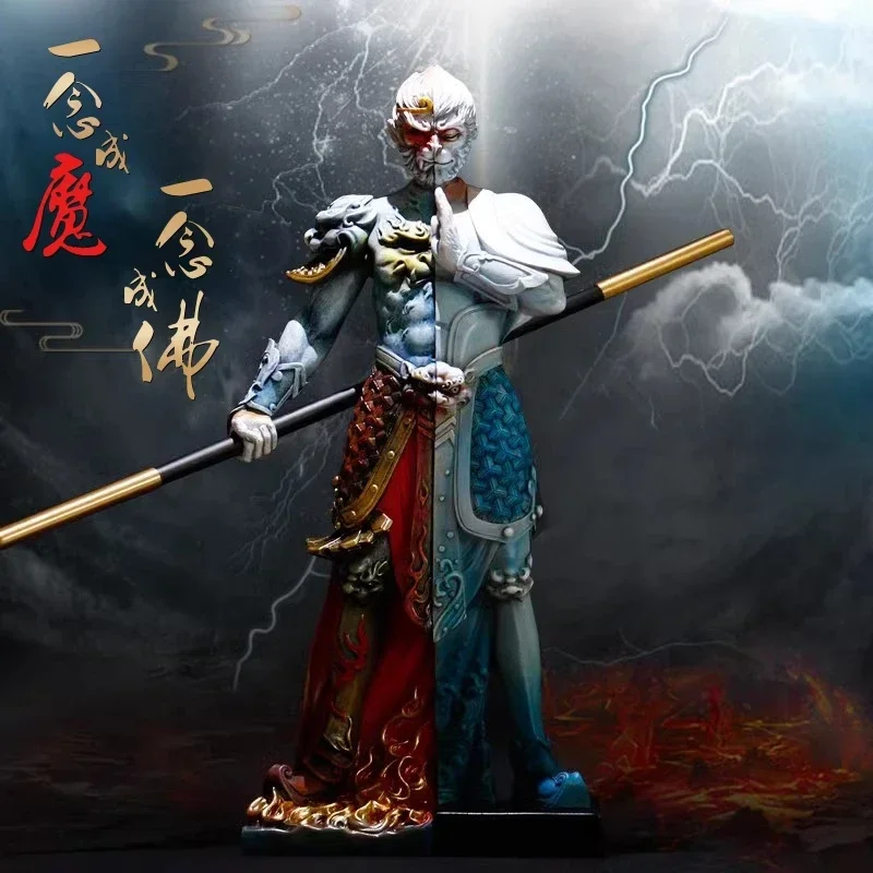 Monkey King Sun Wukong Qitian Great Sage Battle defeats Buddha , the Great Sage returns figure living room large ornament