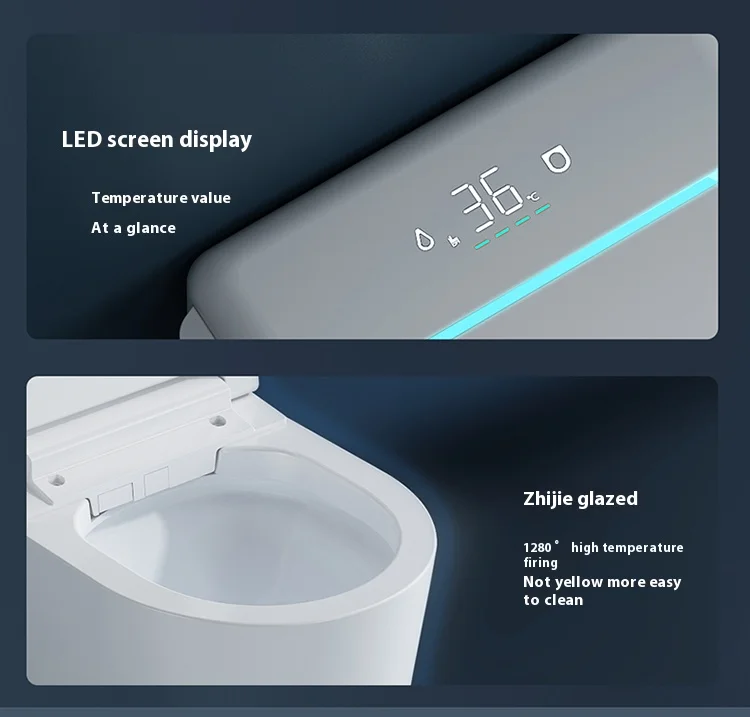 New Sanitary Ware P-trap High End Construction Toilet Luxury Hotel Toilet Back to Wall Toilet
