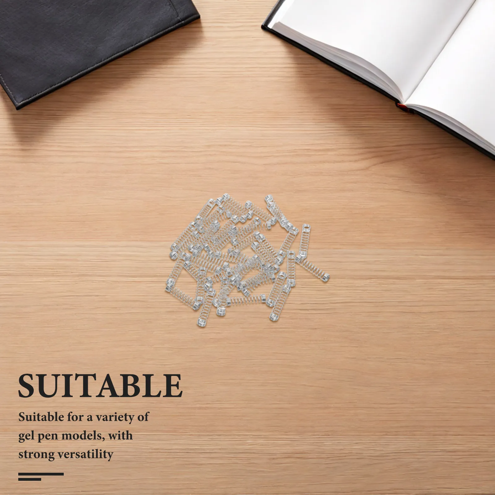 

Набор из 50 маленьких пружин сжатия из нержавеющей стали, диаметр проволоки 0,4 мм, внешний диаметр 4,5 мм, длина 18 мм, для шариковых ручек, механические