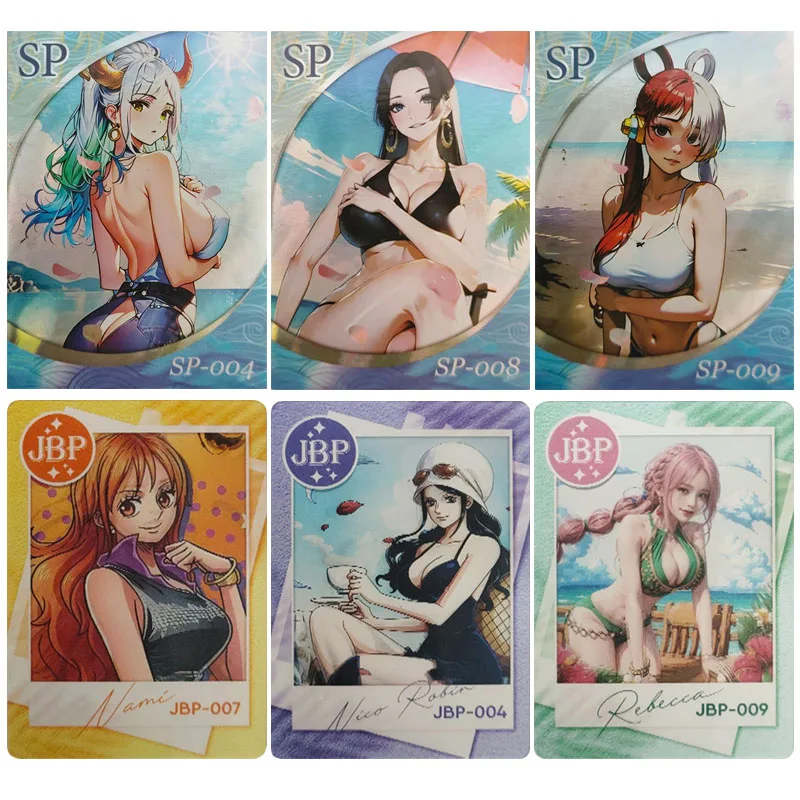 

Аниме One Piece SP JBP карты Hancock Yamato Nami Uta Robin Vivi Perona Коллекционные карты Рождественские подарки на день рождения Детские игрушки