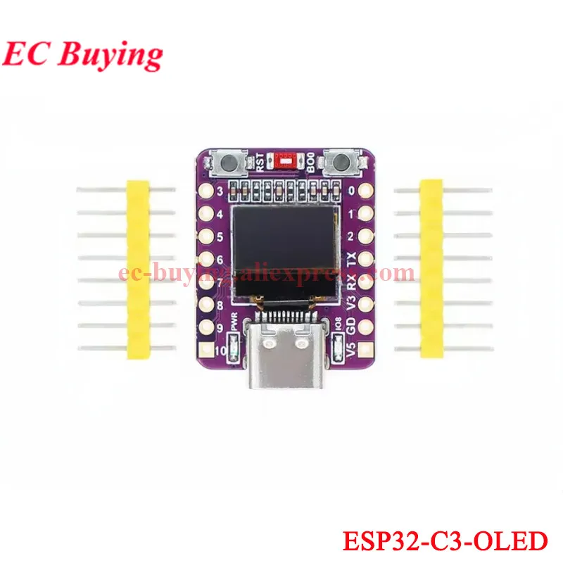 Płytka rozwojowa ESP32-C3 PRO Mini SuperMini OLED Zero ESP32C3 2.4G WiFi BT Bluetooth-kompatybilny bezprzewodowy moduł Wi-Fi dla Arduino — zdjęcie produktu 5