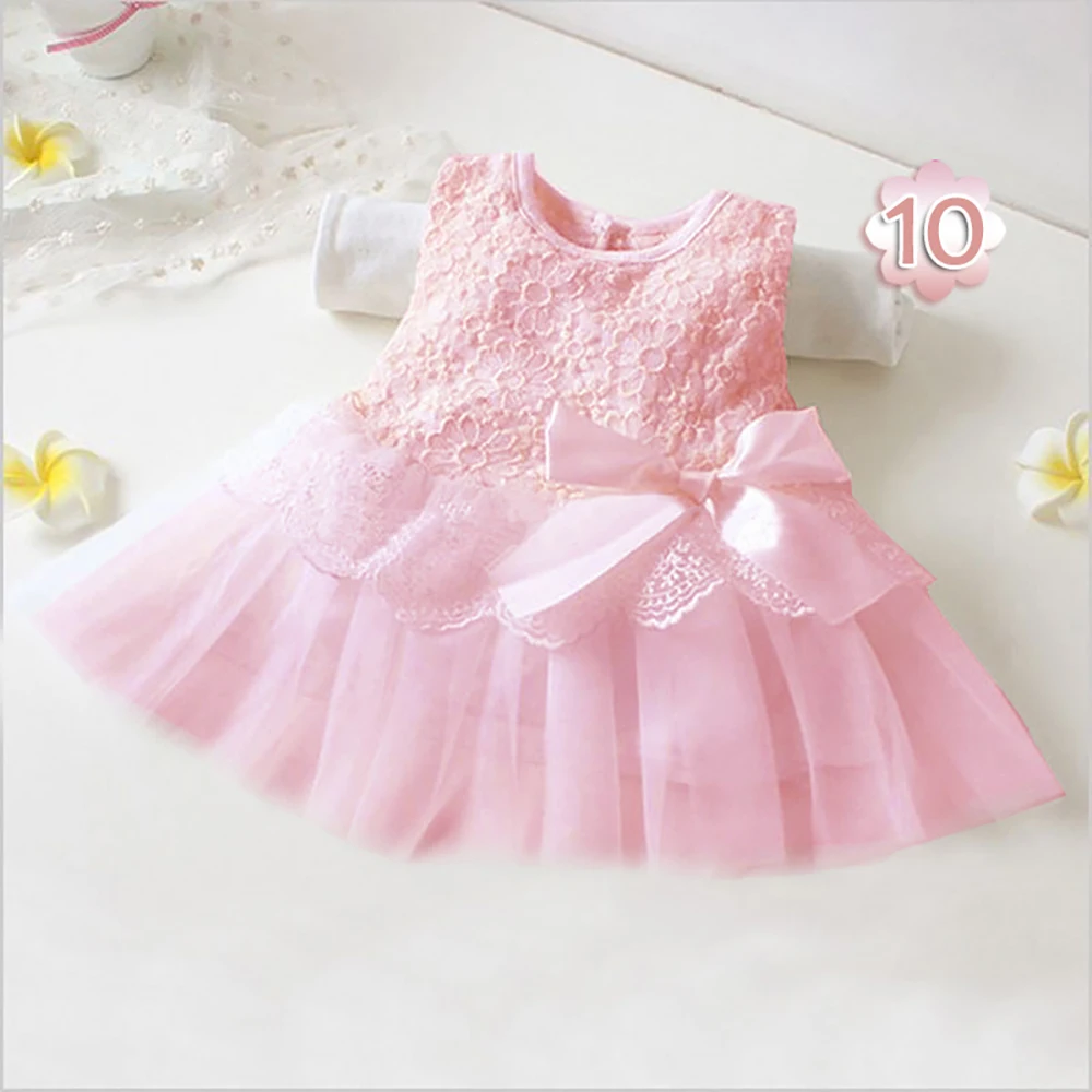 Girls princess dress Children's clothing baby girls clothes kids tutu dress girl chiffon dress with Bowknot