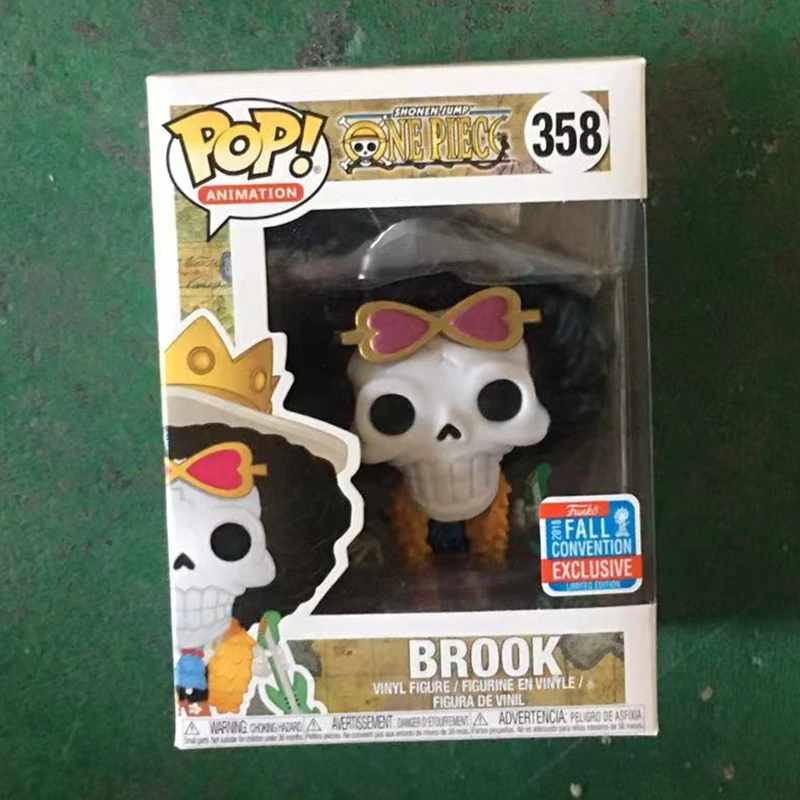 Funko POP NEW Arrival ONE PIECE Toys Brook #358 Character Model