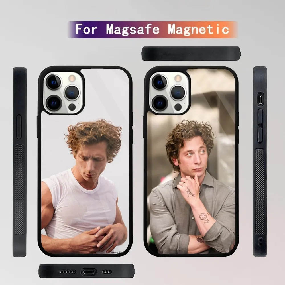 

Jeremy Allen White Phone Case For iPhone 16,15,14,13,12,11,Plus,Pro,Max Mini Magsafe Magnetic Wireless Charging