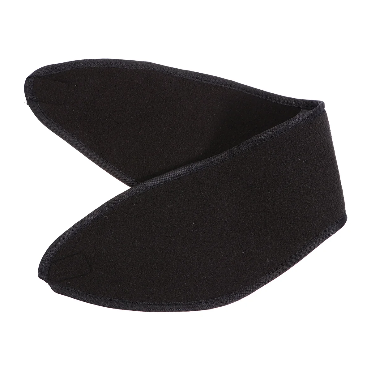 

3Pcs Black Stretchy Headband Fashion Ear Covering Wrap Warm Fleece Material for Skiing Skating Cycling Running