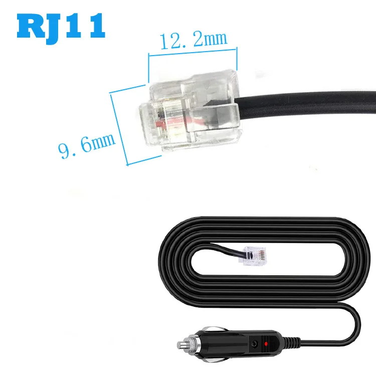2m Car Power Charger Adapter For Valentine One V1 Uniden DFR6 DFR7 R1 R7 Escort Passport Radar Laser Detecto r LN007437