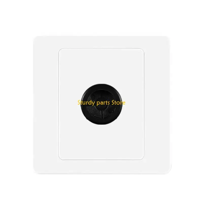 97QC Пластиковая крышка Элегантная крышка розетки с кабельной розеткой для домашнего офиса