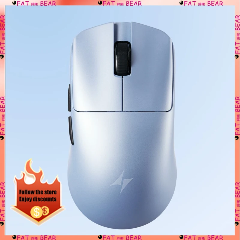 

ATK Liekong f1 v2 Беспроводная Bluetooth-мышь PAW3950 Ultra PC Gaming 42000DPI 750IPS 38g Легкая эргономичная мышь 800 мАч в подарок