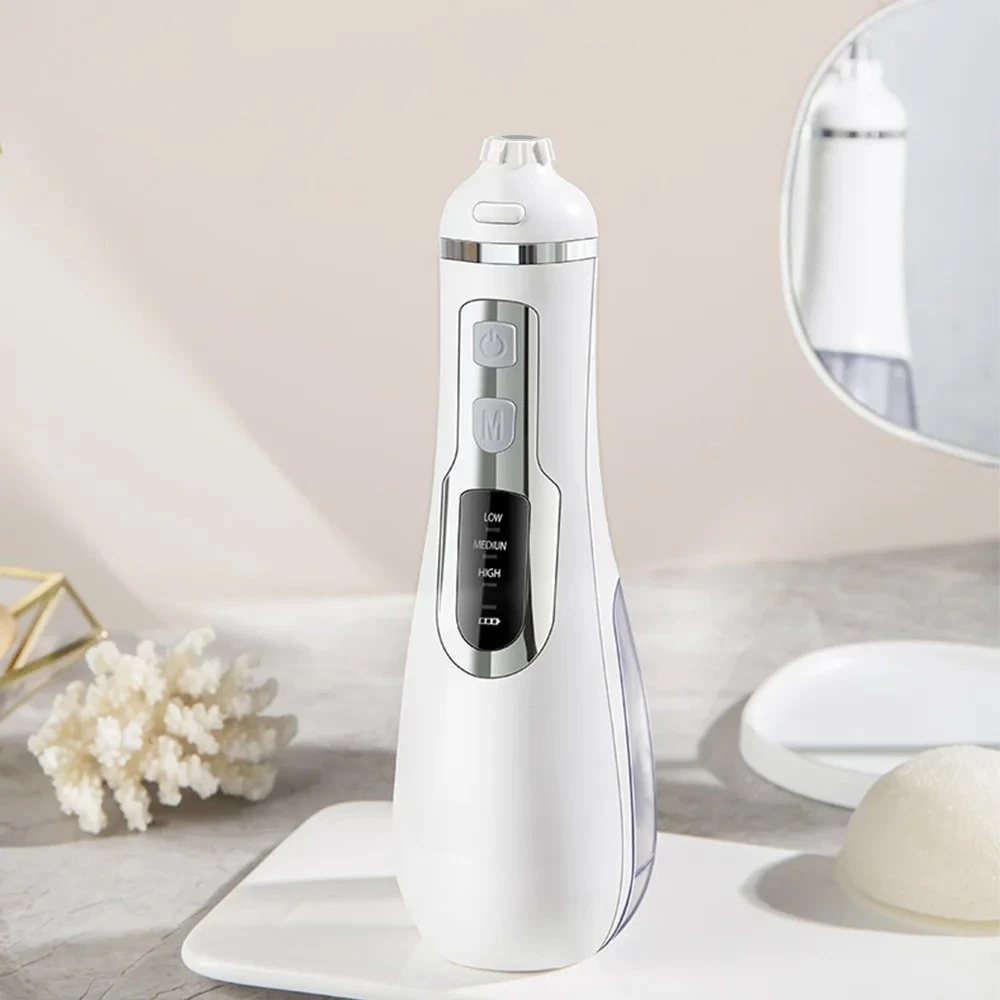 

Customizable Travel Oral Irrigator Dental Rechargeable Water Jet Flosser Cordless Waterproof Teeth Cleaner Mouth