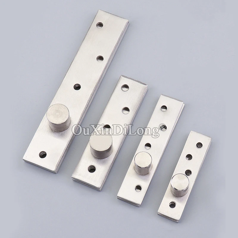 

Durable 10PCS Stainless Steel Heavy Door Hinges 360 Degree Rotary Invisible Hidden Door Pivot Hinges Install Up and Down