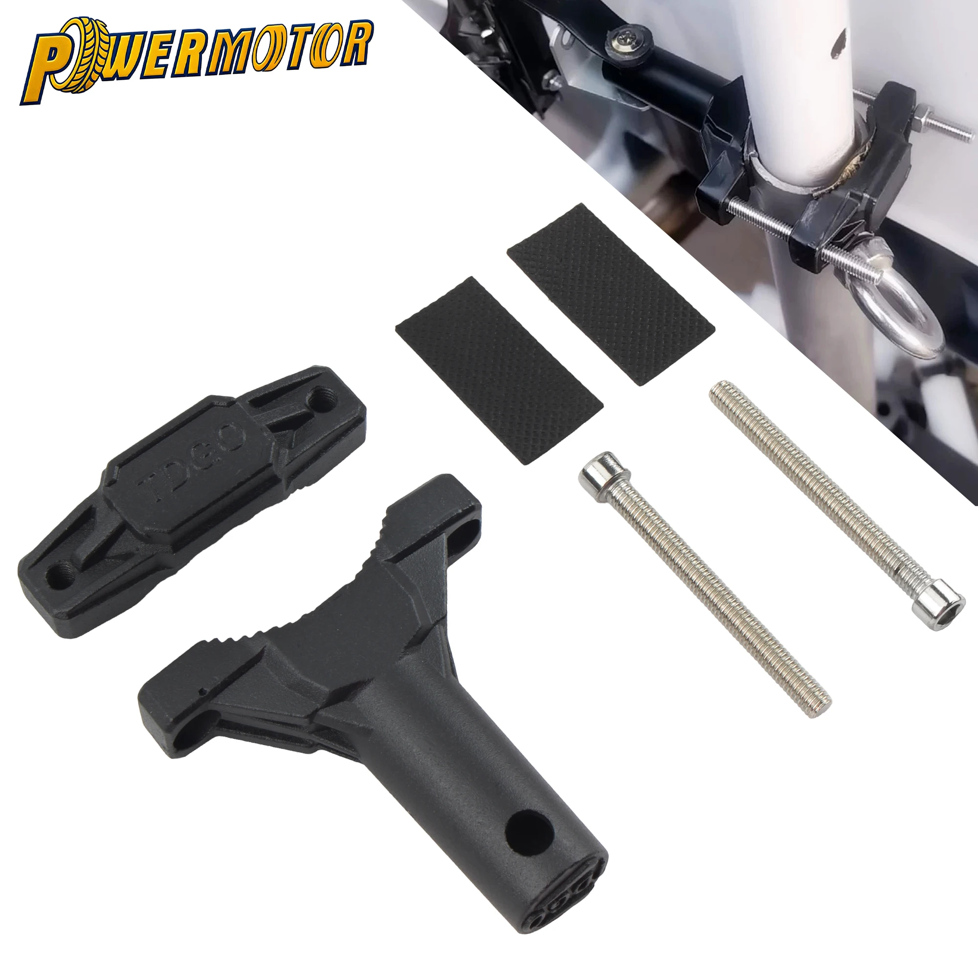 

Mount Bracket Universal Motorcycle Bumper Modified Spotlight Stand Extension Pole Frame Support Bracket Moto Accessories