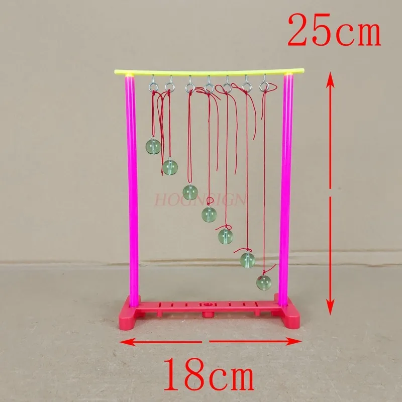 Pêndulo em forma de cobra para estudantes, produção de pequena tecnologia, trabalhos de casa feitos à mão DIY, experimento científico