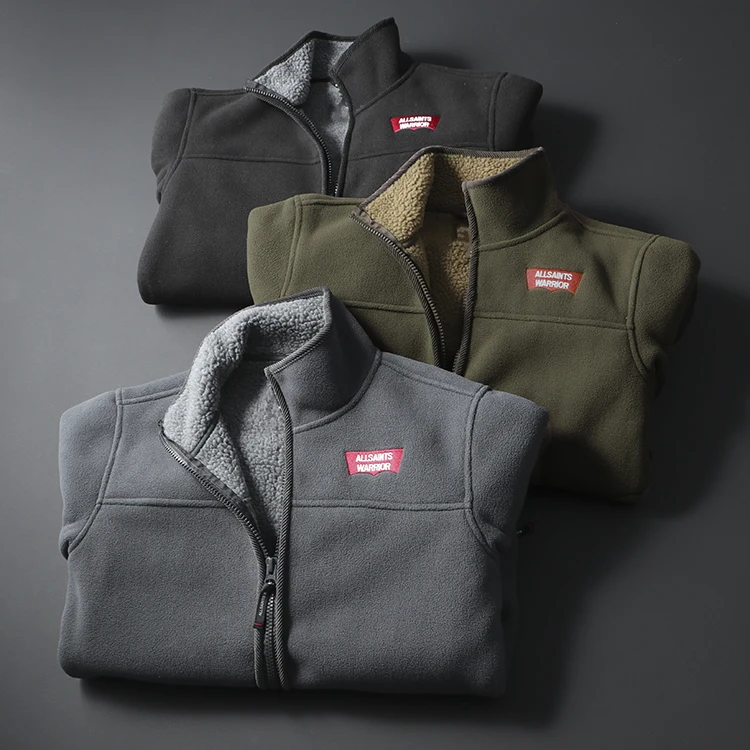 

Arctic Expedition Order Men's Thiened Fce Lined Soft ell Cotton Jaet Lamb Velvet Outerwear Outdoor Warmth