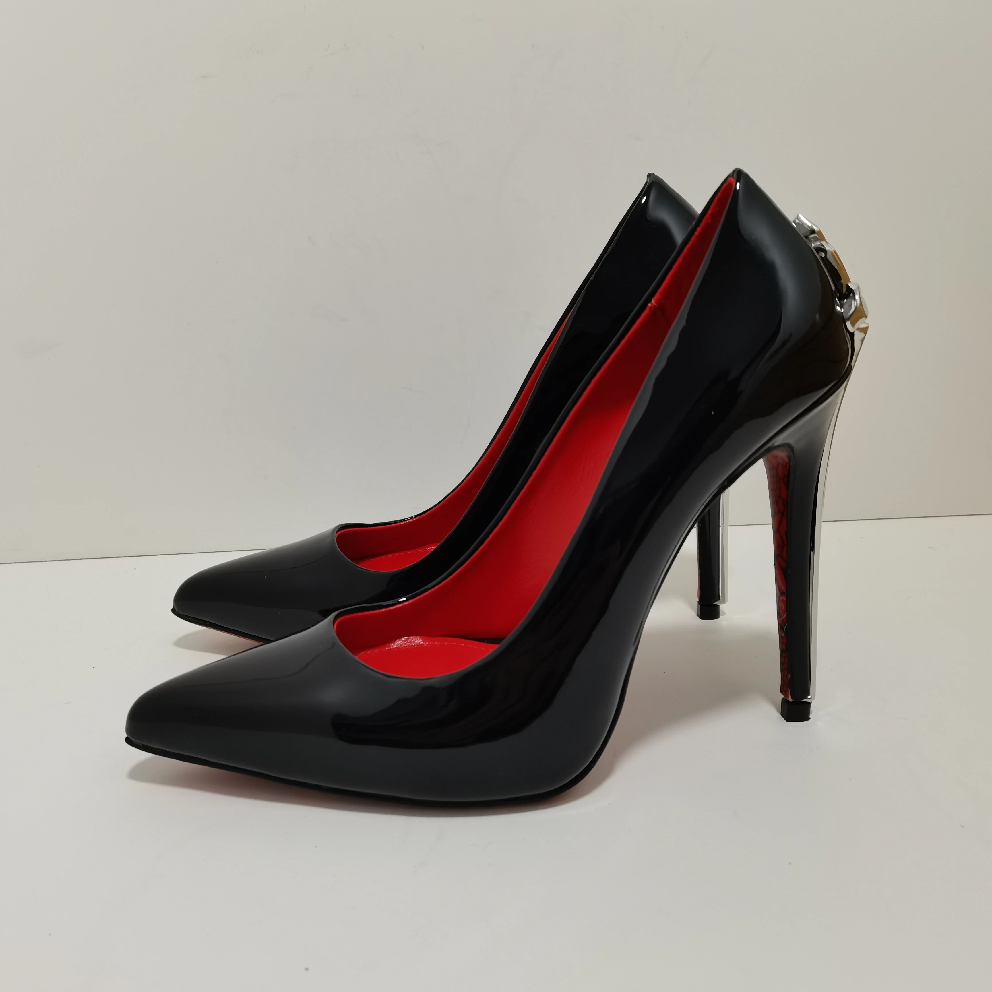 Sexy Corduroy Super Heels Women Pumps Point Toe High Heel Party Shoes For Woman Summer Gladiator Sandals Women's Shoes