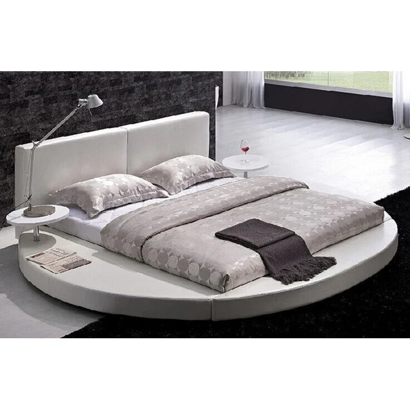 

Furniture Made in China Home Furniture Luxury Double Round Bed
