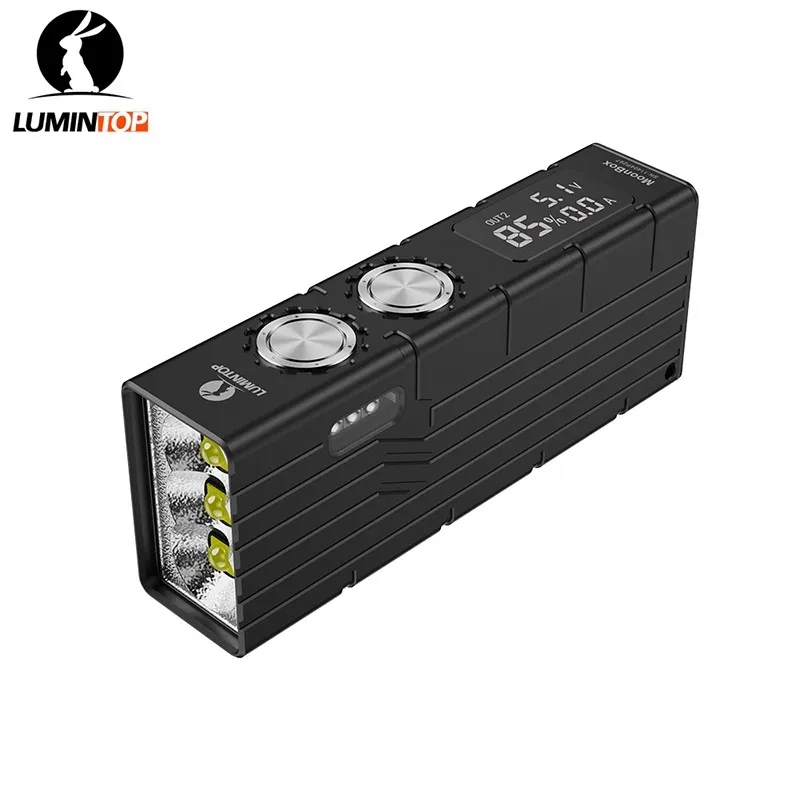 

LUMINTOP Moonbox Flashlight 3*Cree XHP50.2 LED Max 10000 Lumens 210M Rechargeable Flashlight LCD Display Torch Lantern