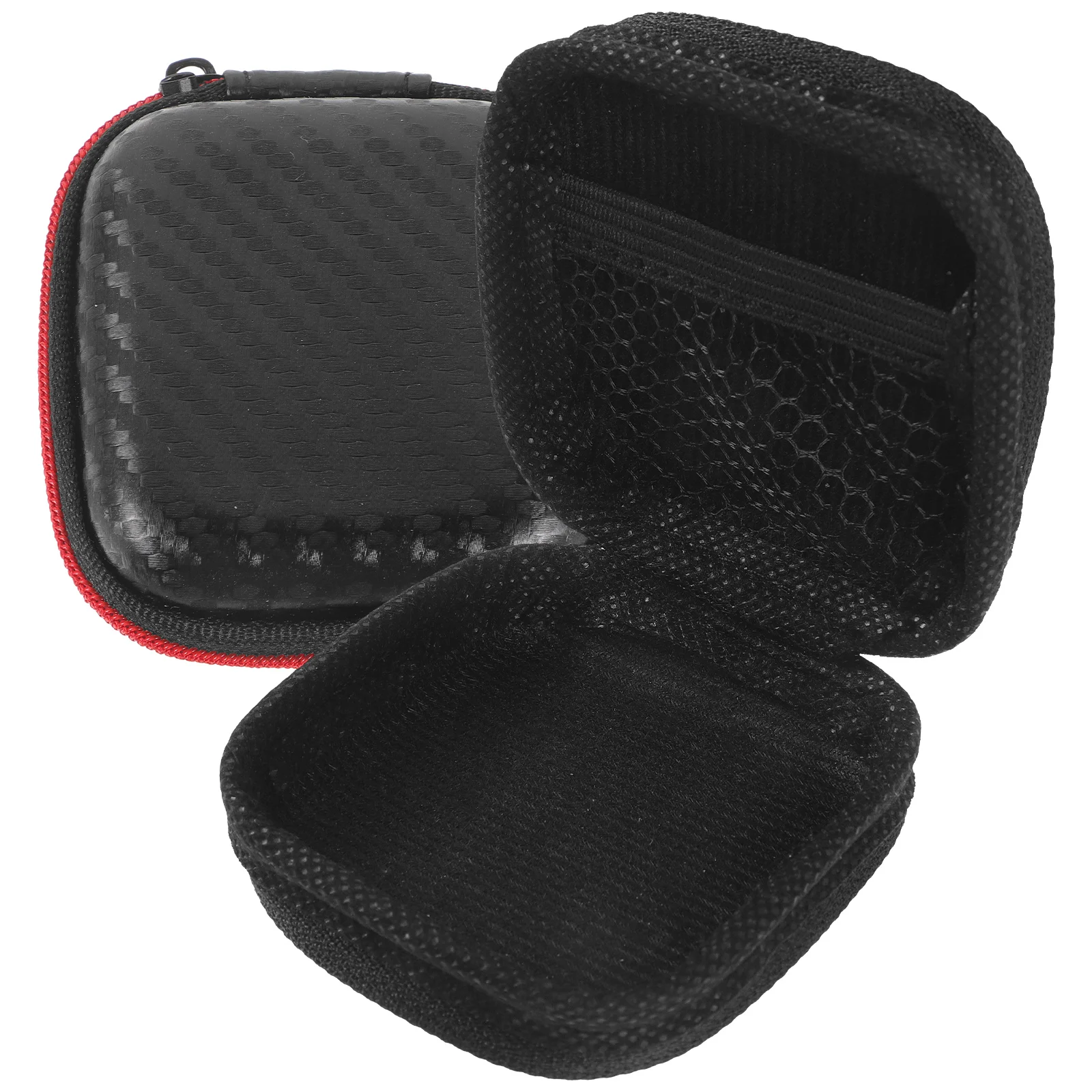 

2 Pcs Earphone Storage Bag Travel ganizer Small Electronic Case Portable EVA Material Hard Drive Accessories Holder Lightweight