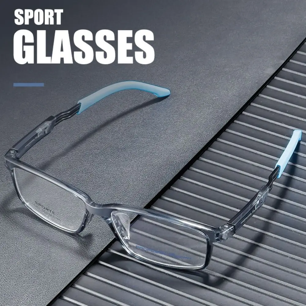 

Fashion Eyewear Retro Square TR Basketball Sports Eyeglasses Optical Prescription Glasses Frame Reading Glasses Anti Blue Light