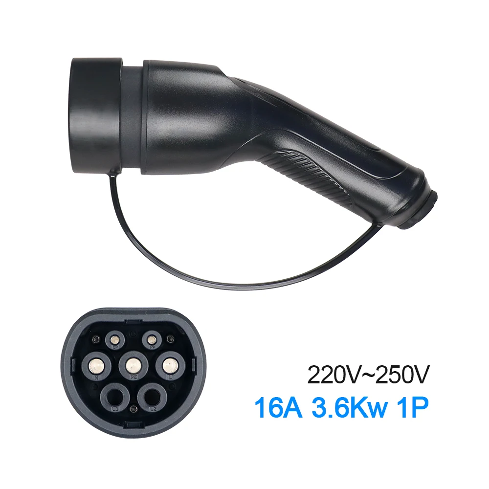 Kolanky 22KW نوع 2 EVs أنثى شاحن سيارات كهربائية التوصيل 3 المرحلة 16A IEC 62196-2 موصل شاحن EV للسيارات الكهربائية