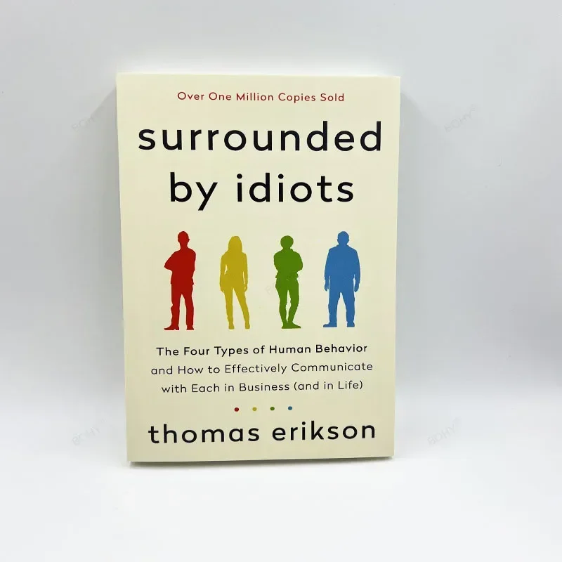 Thomas Erikson Bestseller Novel English Book Surrounded By Idiots The Four Types of Human Behavior